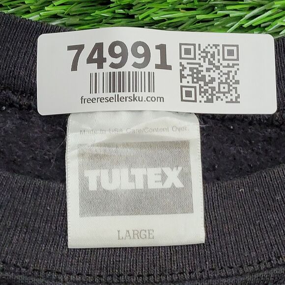 Vintage Gorilla Golfer Sweatshirt M/L 21x23 Sun-Faded Black - Picture 8 of 13